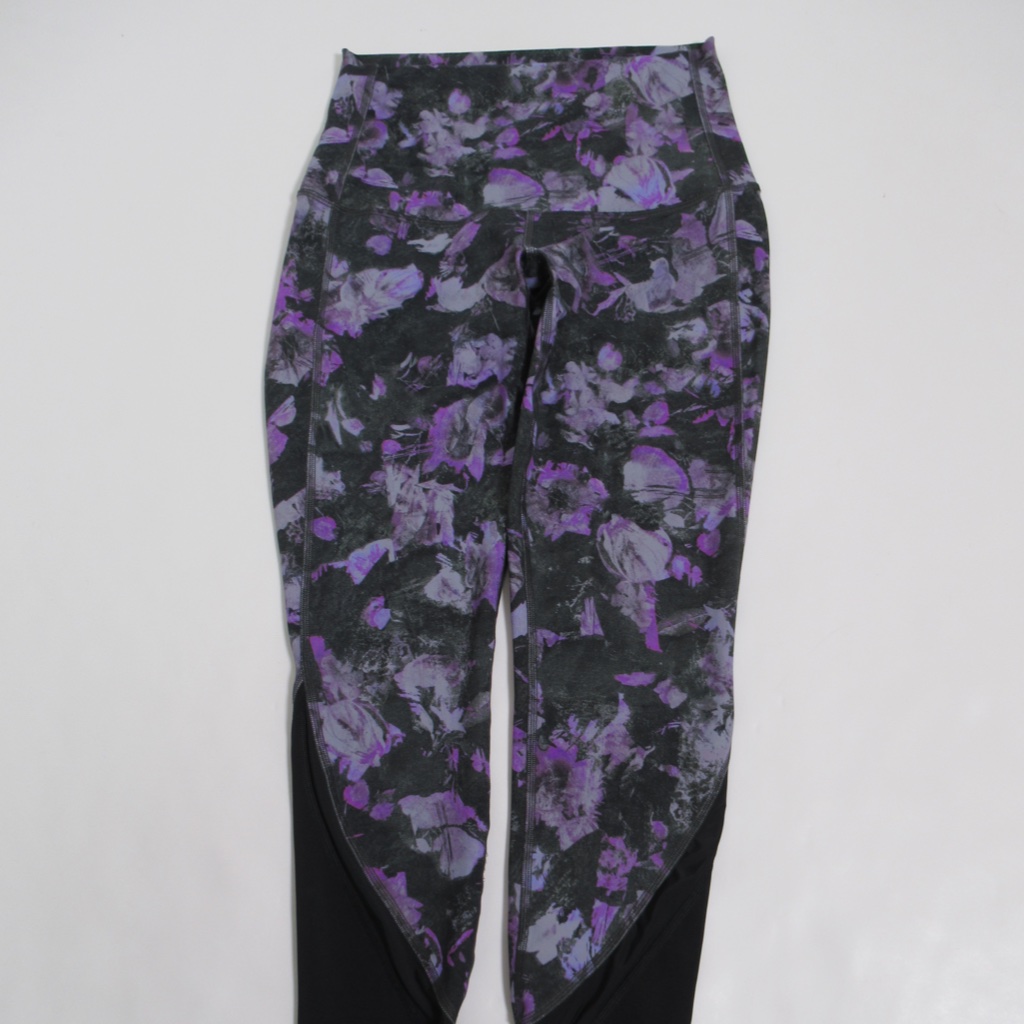 Lululemon Wunder Under Hr Crop 23" Updated Scallop Luxtreme Floral Shift Multi 4